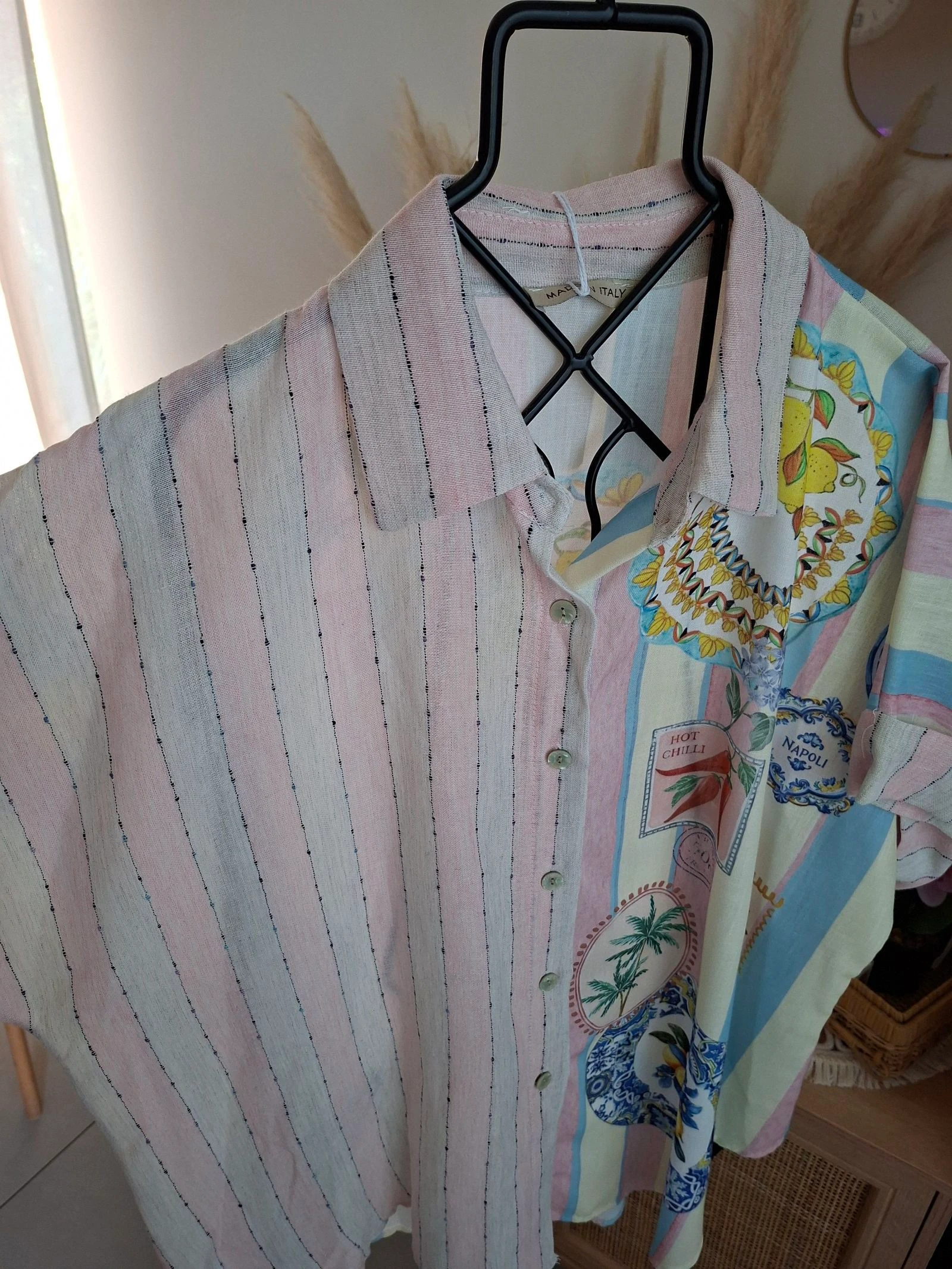 Chemise colorée 
